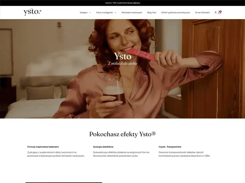 Ysto – Onlineshop auf WooCommerce