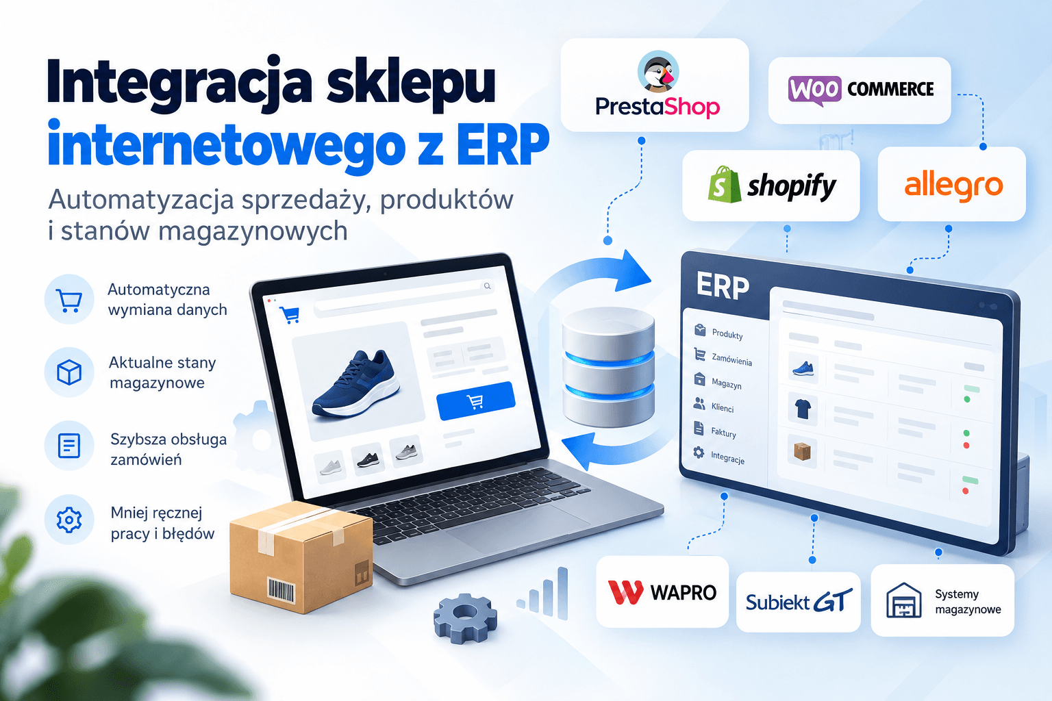 Integracja sklepu internetowego z systemem ERP – dlaczego warto ją wdrożyć?